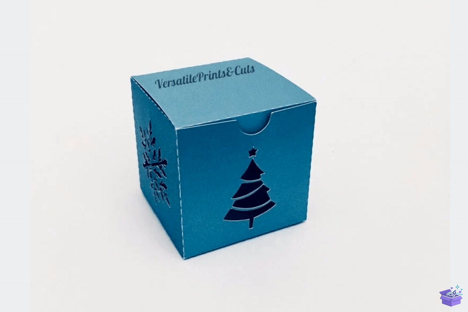 Yılbaşı Gift Kutu Şablon SVG PDF DXF - 3D Baskı ve Model Dosyası (STL, OBJ, 3MF) - detaylı önizleme 4