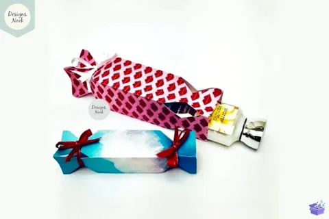 Candy Wrap Kutu Şablon SVG PDF - 3D Baskı ve Model Dosyası (STL, OBJ, 3MF) - Origami ( Kağıt Sanatı ) İndir (STL, OBJ, 3MF)