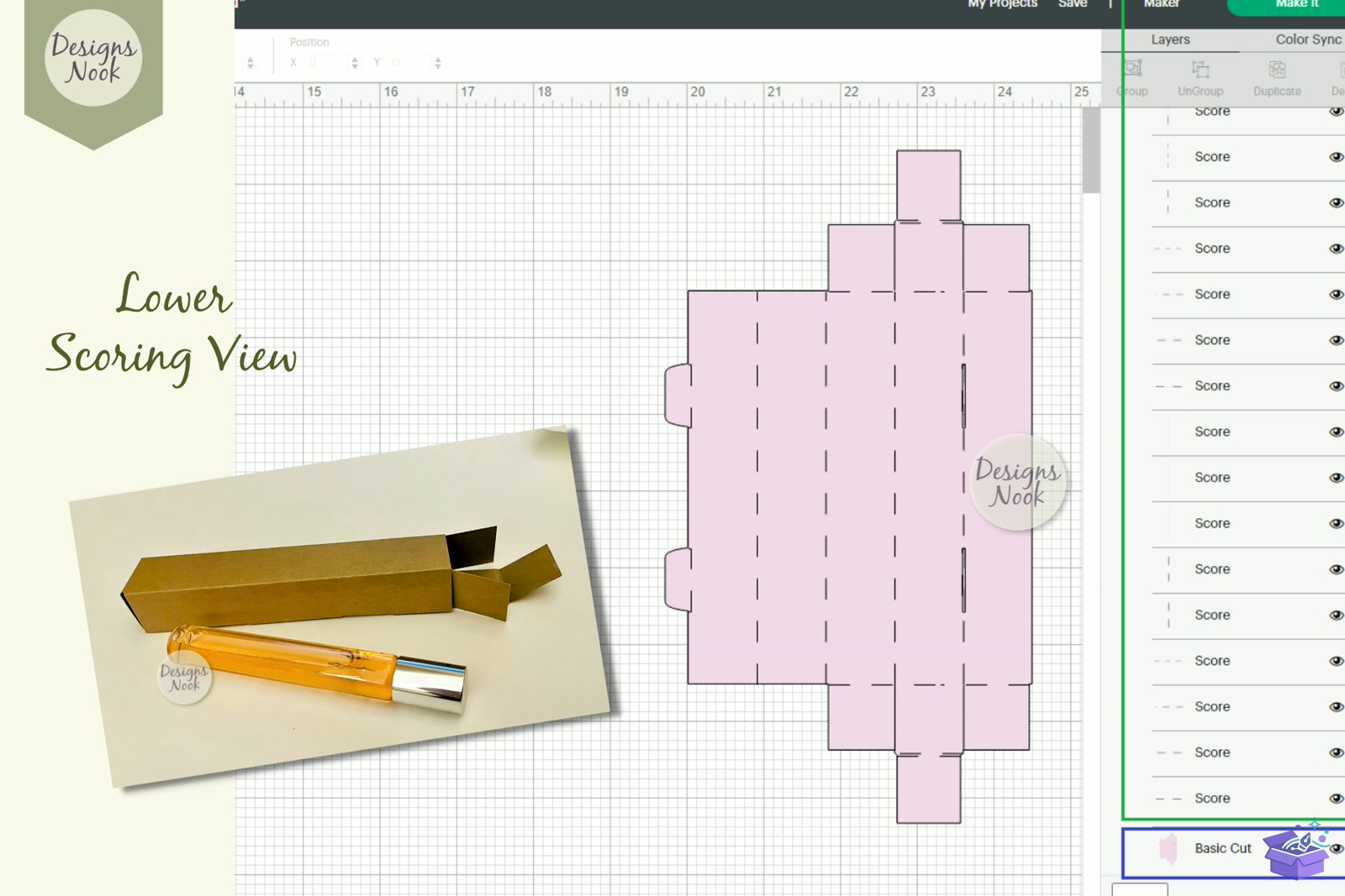 Lipstick Kutu SVG Şablon Lipstick Kutu - 3D Baskı ve Model Dosyası (STL, OBJ, 3MF) - detaylı önizleme 5