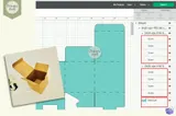 Küp Kutu Şablonu - El İşi ve Kesim Dosyası (SVG, DXF, EPS, AI, PDF, PNG) - detaylı önizleme 4