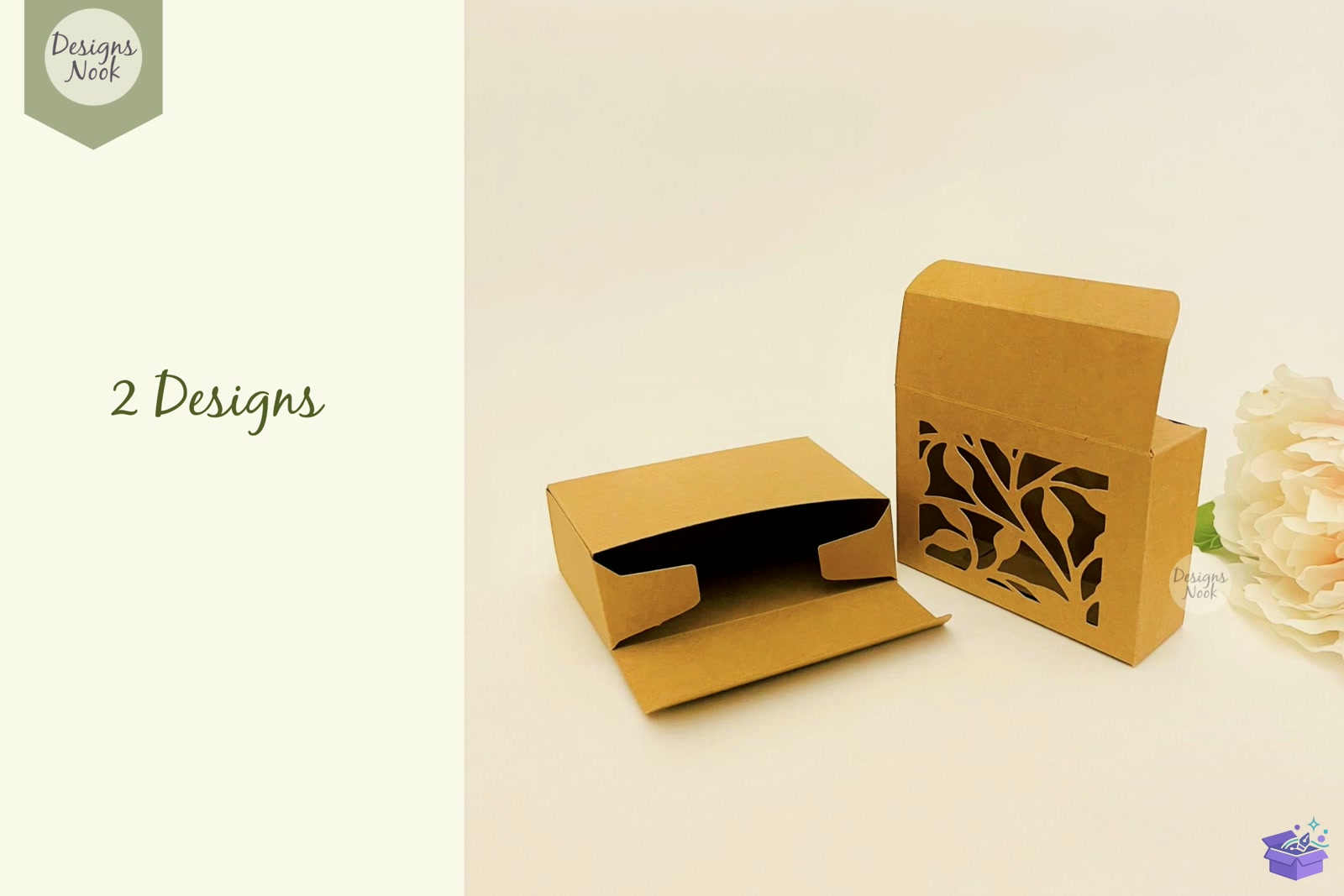 Rectangular Kutu Şablon SVG DXF Cuts - 3D Baskı ve Model Dosyası (STL, OBJ, 3MF) - detaylı önizleme 2