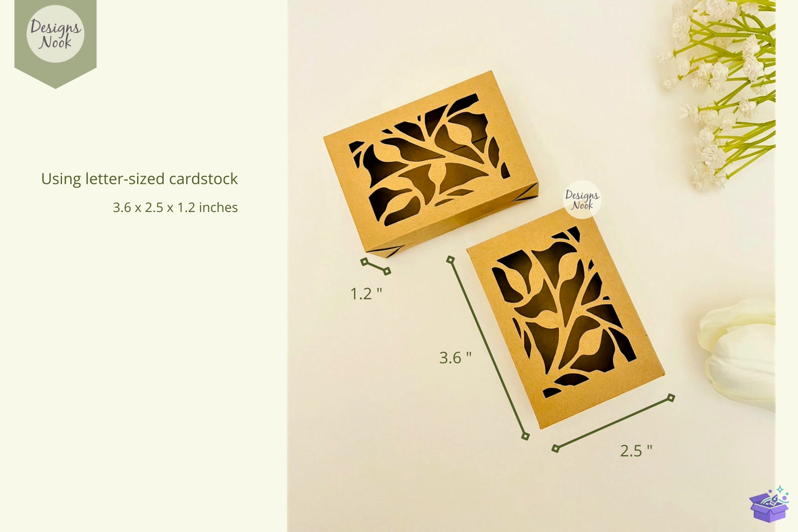 Rectangular Kutu Şablon - 3D Baskı ve Model Dosyası (STL, OBJ, 3MF) - detaylı önizleme 2