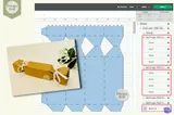 Şeker Şeklinde İkram Kutusu Şablonu - El İşi ve Kesim Dosyası (SVG, DXF, EPS, AI, PDF, PNG) - detaylı önizleme 5