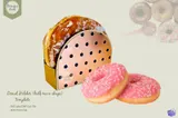 Donut Tutucu Şablonu - El İşi ve Kesim Dosyası (SVG, DXF, PDF) - detaylı önizleme 4