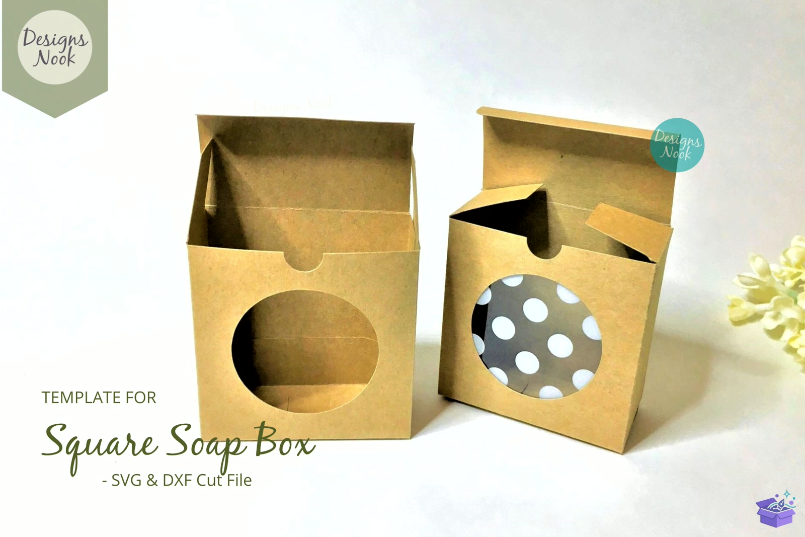 Soap Kutu Şablon With Window Cover - 3D Baskı ve Model Dosyası (STL, OBJ, 3MF) - detaylı önizleme 4