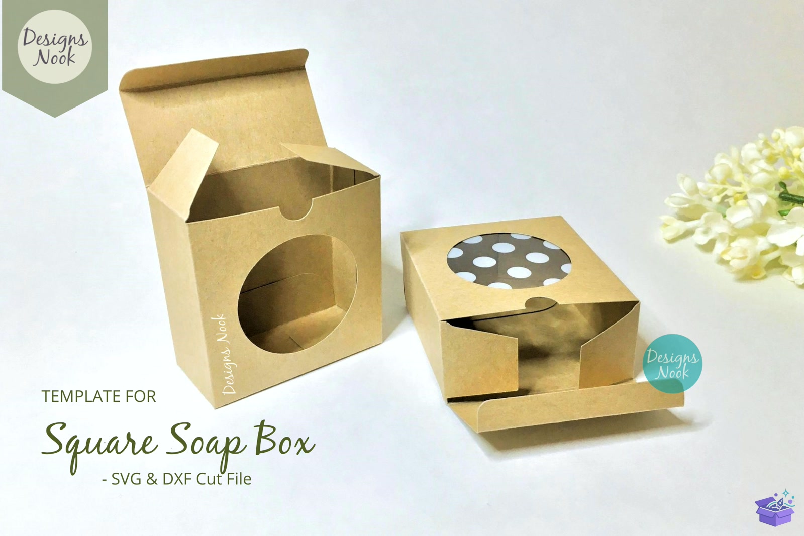 Soap Kutu Şablon With Window Cover - 3D Baskı ve Model Dosyası (STL, OBJ, 3MF) - detaylı önizleme 6