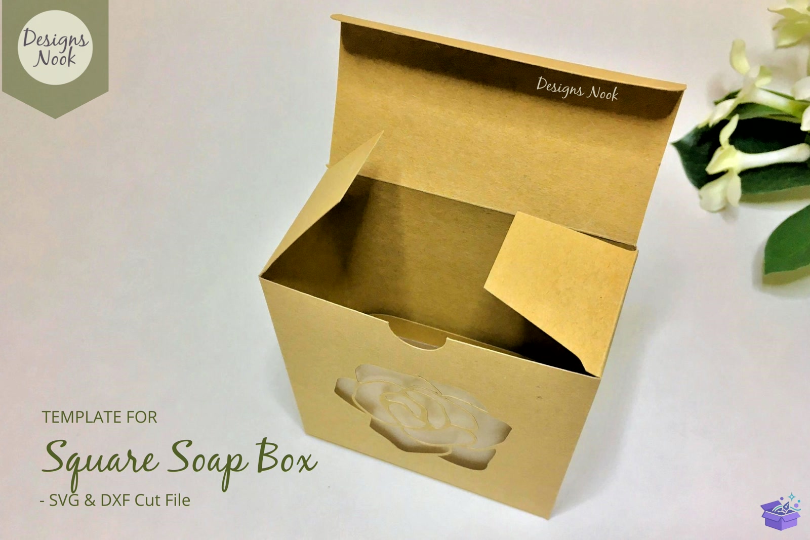 Soap Kutu Şablon With Window Cover - 3D Baskı ve Model Dosyası (STL, OBJ, 3MF) - detaylı önizleme 3