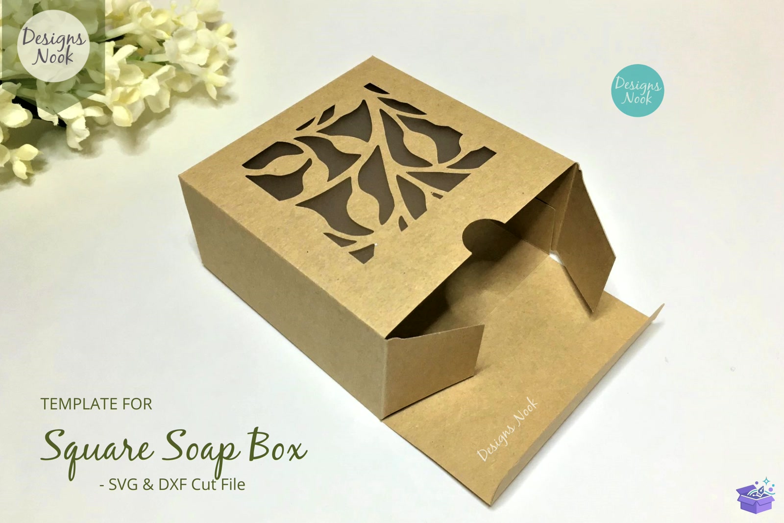 Soap Kutu Şablon With Window Cover - 3D Baskı ve Model Dosyası (STL, OBJ, 3MF) - detaylı önizleme 4
