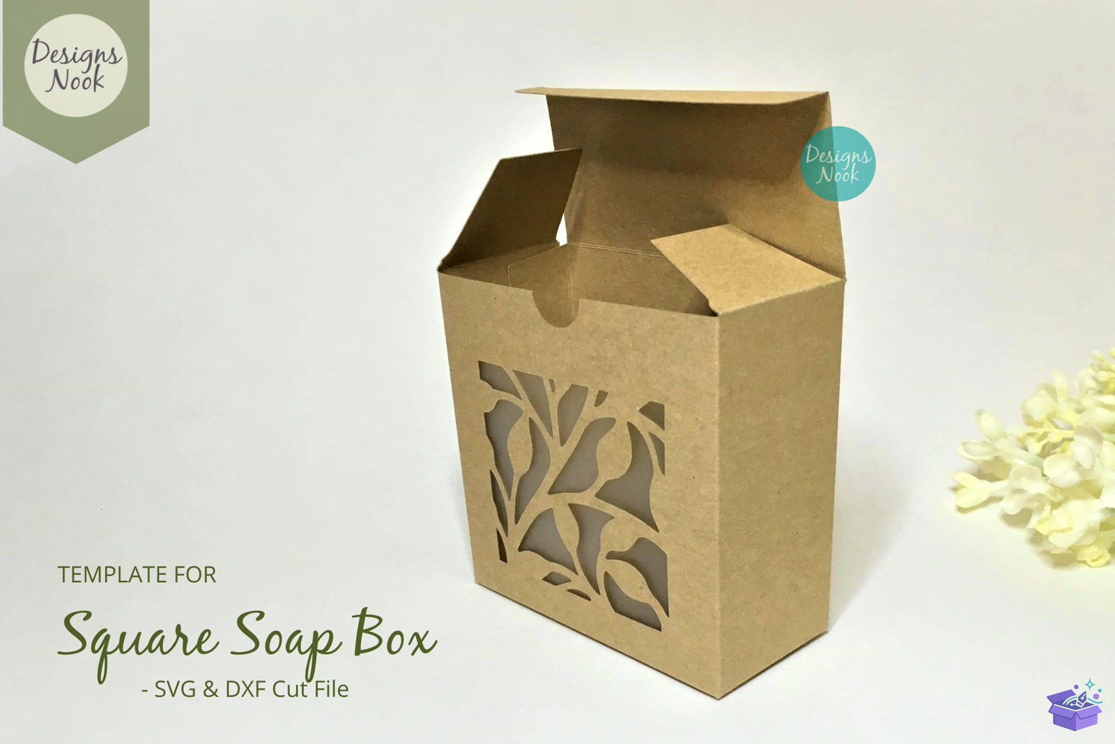 Soap Kutu Şablon With Window Cover - 3D Baskı ve Model Dosyası (STL, OBJ, 3MF) - detaylı önizleme 5