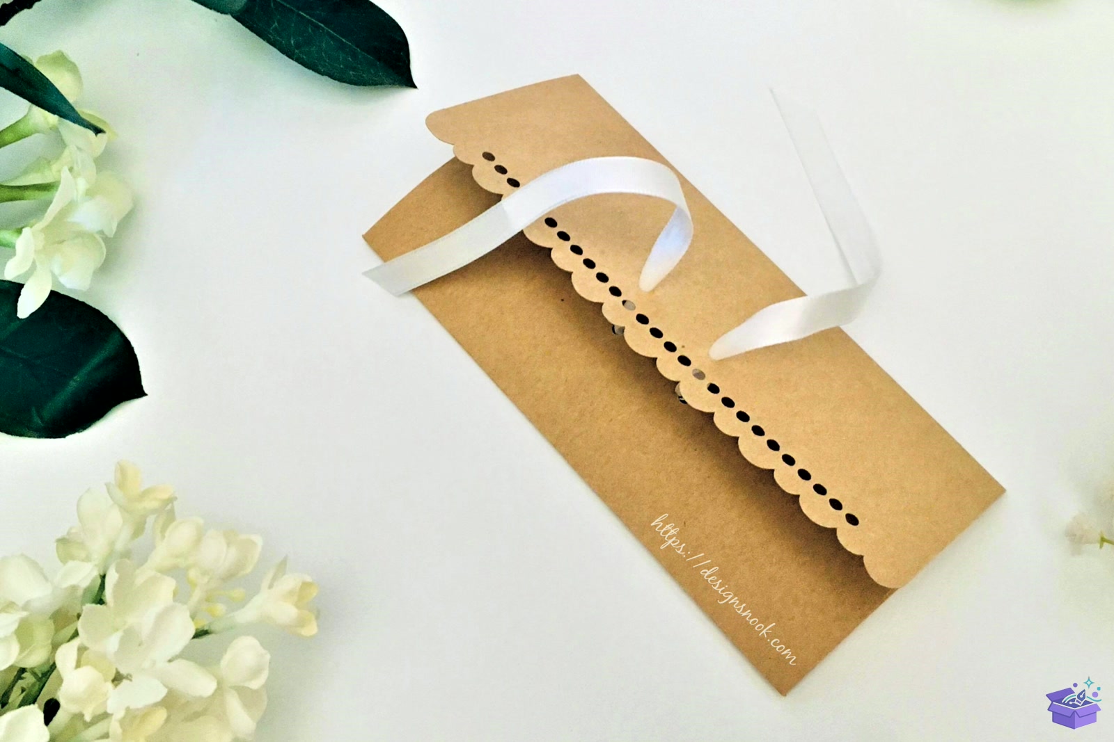 Cash Envelope With Ribbon Holes SVG DXF - 3D Baskı ve Model Dosyası (STL, OBJ, 3MF) - detaylı önizleme 4