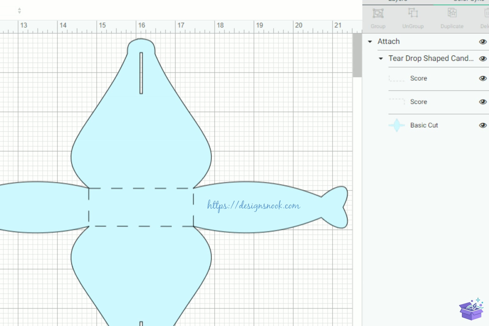 Tear Drop Shaped Candy Tutucu Kutu - 3D Baskı ve Model Dosyası (STL, OBJ, 3MF) - detaylı önizleme 6