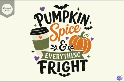 Pumpkin Spice Everything Fright SVG - 3D Baskı ve Model Dosyası (STL, OBJ, 3MF) - Origami ( Kağıt Sanatı ) İndir (STL, OBJ, 3MF)