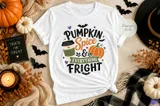 "Pumpkin Spice Everything Fright" Tasarımı - El İşi ve Kesim Dosyası (SVG) - detaylı önizleme 2