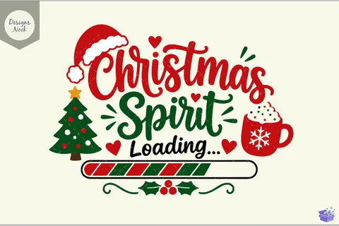 Yılbaşı Spirit Loading Funny Xmas SVG - 3D Baskı ve Model Dosyası (STL, OBJ, 3MF) - Origami ( Kağıt Sanatı ) İndir (STL, OBJ, 3MF)