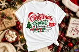 "Christmas Spirit Loading" Komik Yılbaşı Tasarımı - El İşi ve Kesim Dosyası (SVG) - detaylı önizleme 2