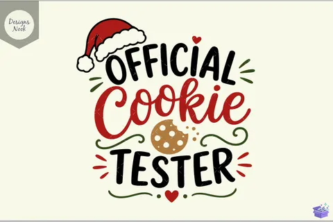 Official Cookie Tester SVG Funny SVG - 3D Baskı ve Model Dosyası (STL, OBJ, 3MF) - Origami ( Kağıt Sanatı ) İndir (STL, OBJ, 3MF)