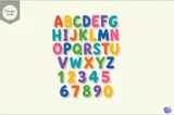 Renkli ABC Alfabe Harfleri (Model 2) - El İşi ve Kesim Dosyası (SVG, DXF, EPS, PNG) - detaylı önizleme 2