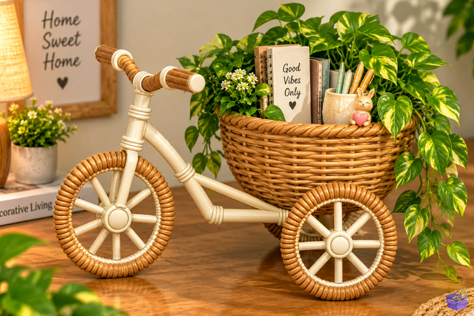 Bicycle Çiçek Basket STL - 3D Baskı ve Model Dosyası (STL, OBJ, 3MF) - detaylı önizleme 2