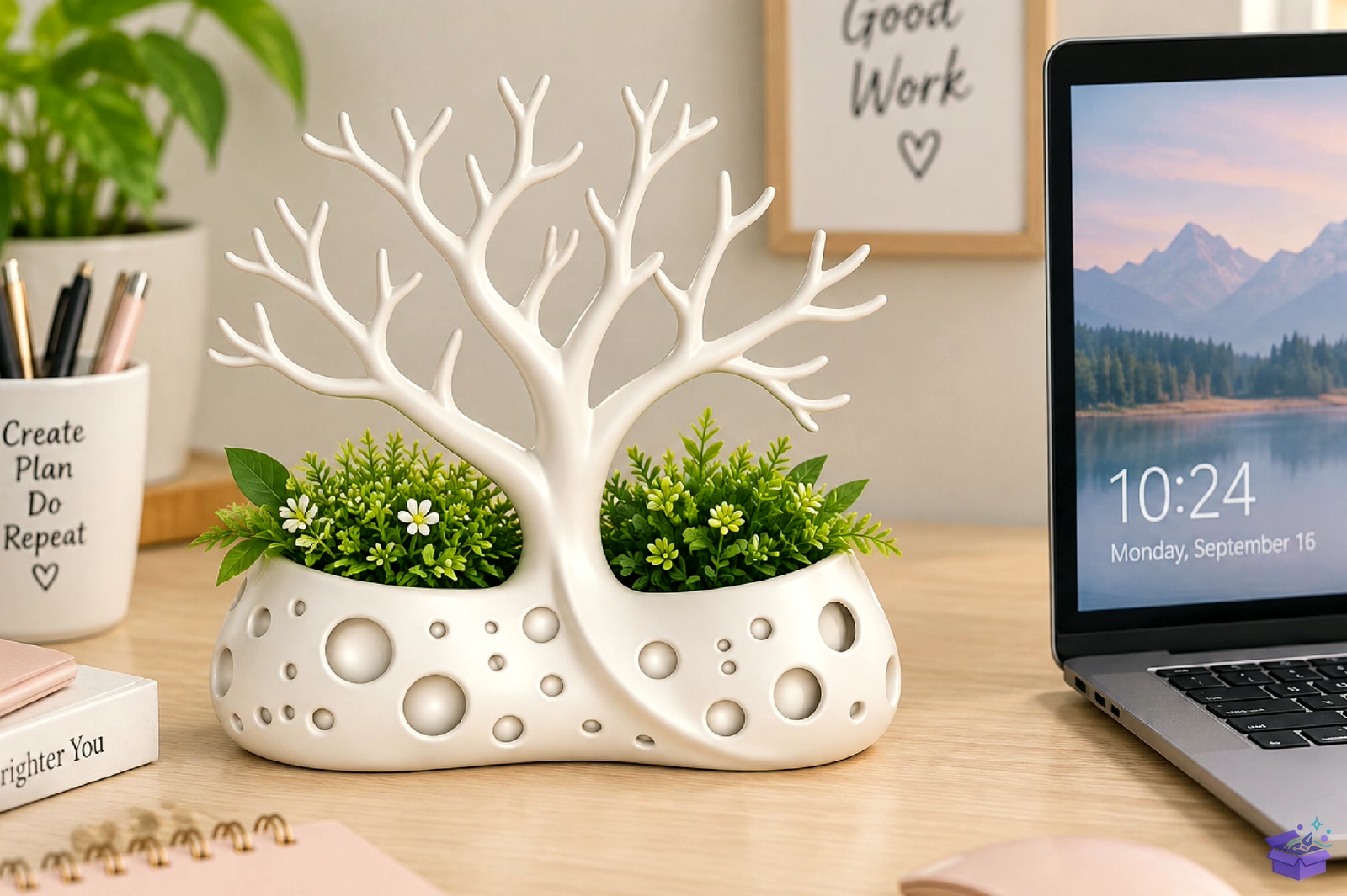 Coral Ağaç Bubble Saksı Tasarımı STL File - 3D Baskı ve Model Dosyası (STL, OBJ, 3MF)