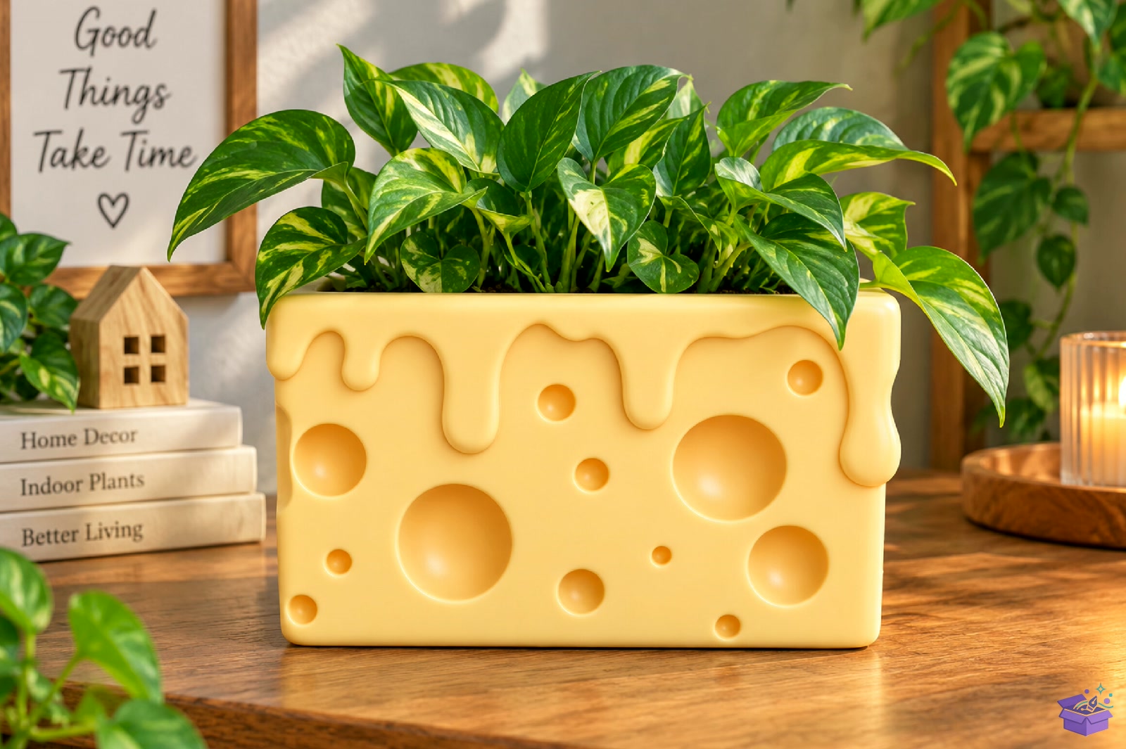 Cute Cheese Kutu Masaüstü Kalemlik STL File - 3D Baskı ve Model Dosyası (STL, OBJ, 3MF) - detaylı önizleme 3