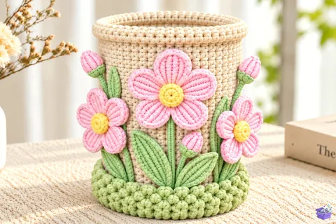 3D Baskı Crochet Pencil Tutucu STL File - 3D Baskı ve Model Dosyası (STL, OBJ, 3MF) - 3D Baskı İndir (STL, OBJ, 3MF)