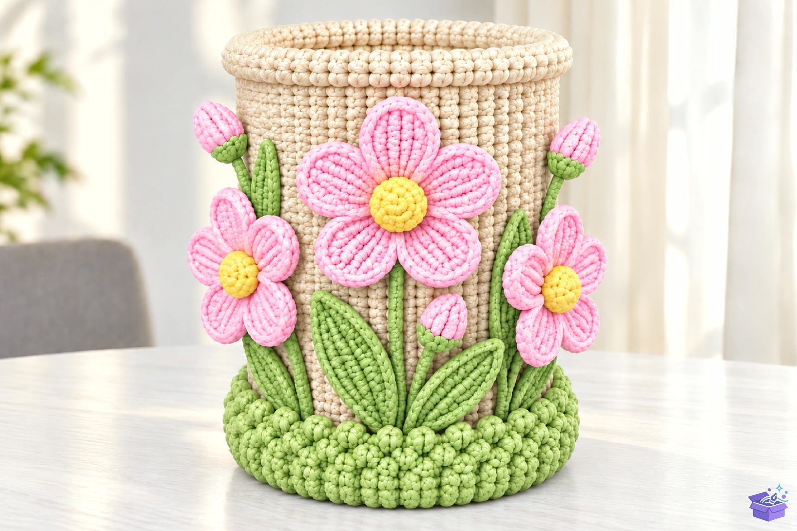3D Baskı Crochet Pencil Tutucu STL File - 3D Baskı ve Model Dosyası (STL, OBJ, 3MF) - detaylı önizleme 2