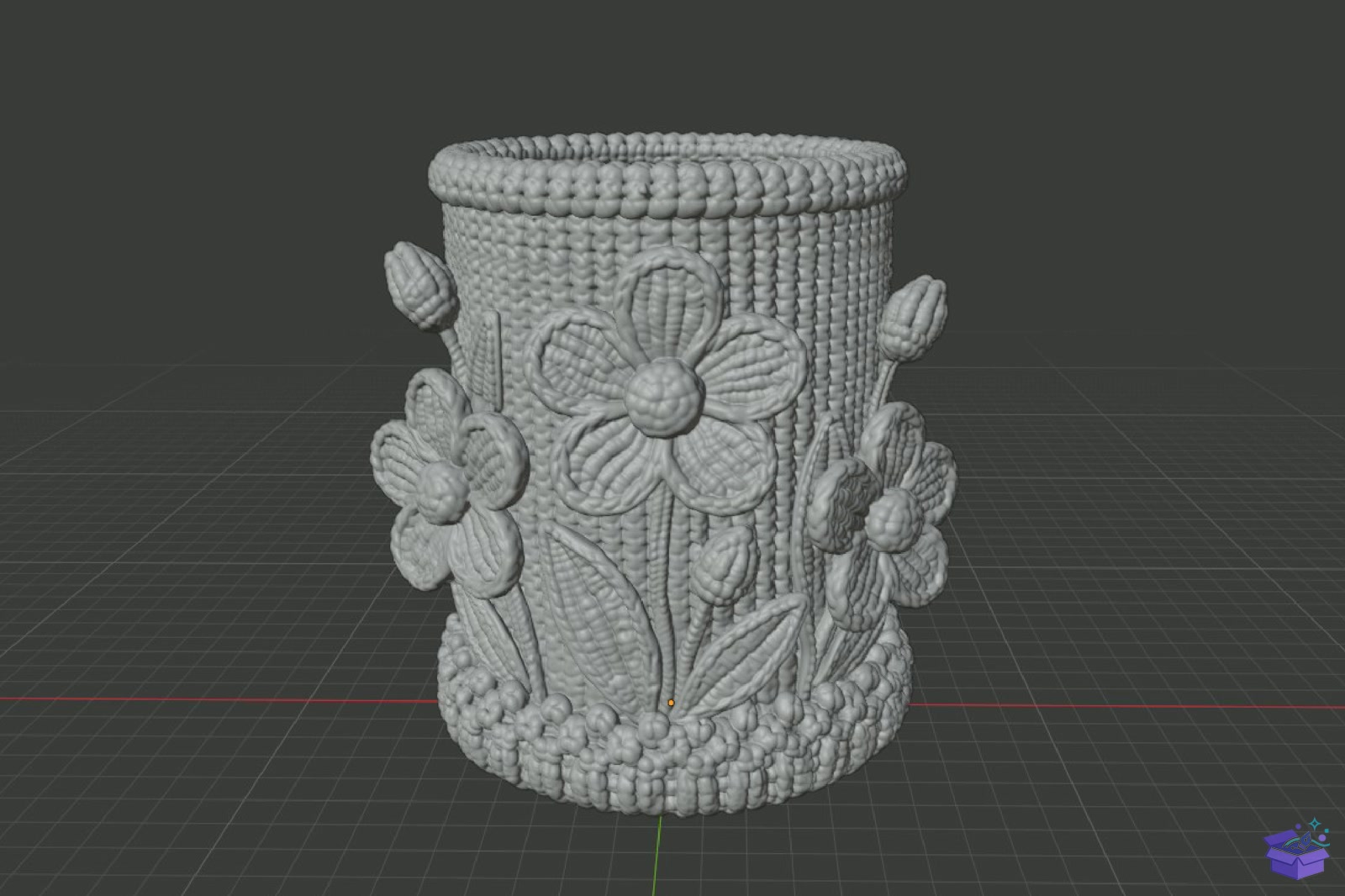 3D Baskı Crochet Pencil Tutucu STL File - 3D Baskı ve Model Dosyası (STL, OBJ, 3MF) - detaylı önizleme 5