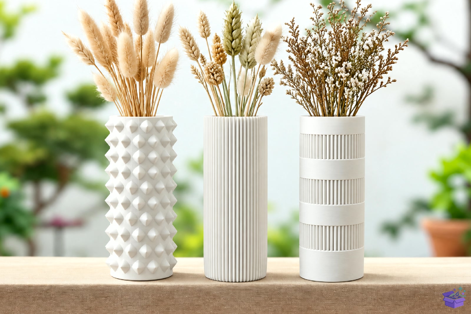 3D Baskı Minimalist Decorative Vazo Tasarımı STL - 3D Baskı ve Model Dosyası (STL, OBJ, 3MF)