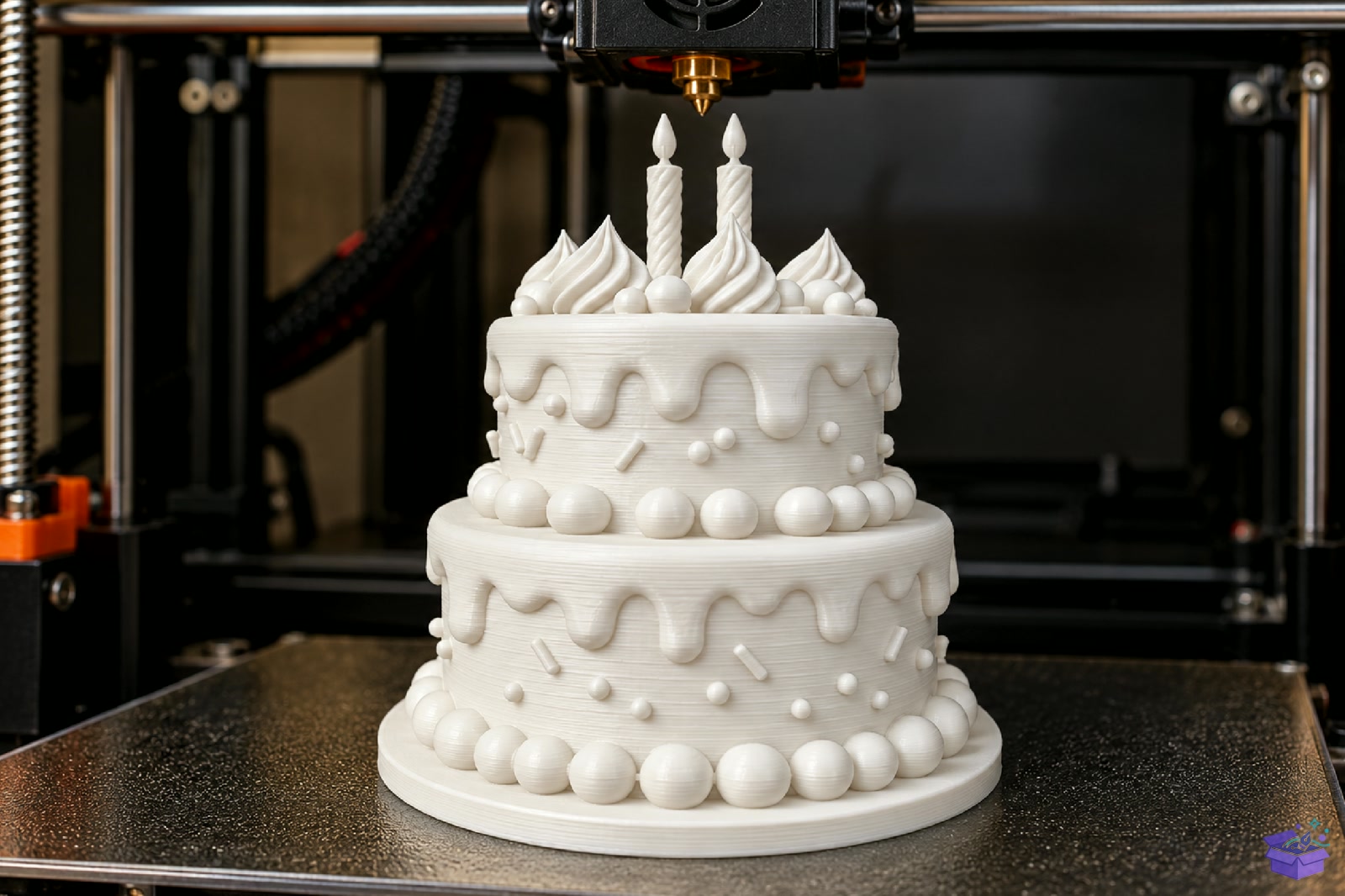 Doğum Günü Cake STL File - 3D Baskı ve Model Dosyası (STL, OBJ, 3MF) - detaylı önizleme 4
