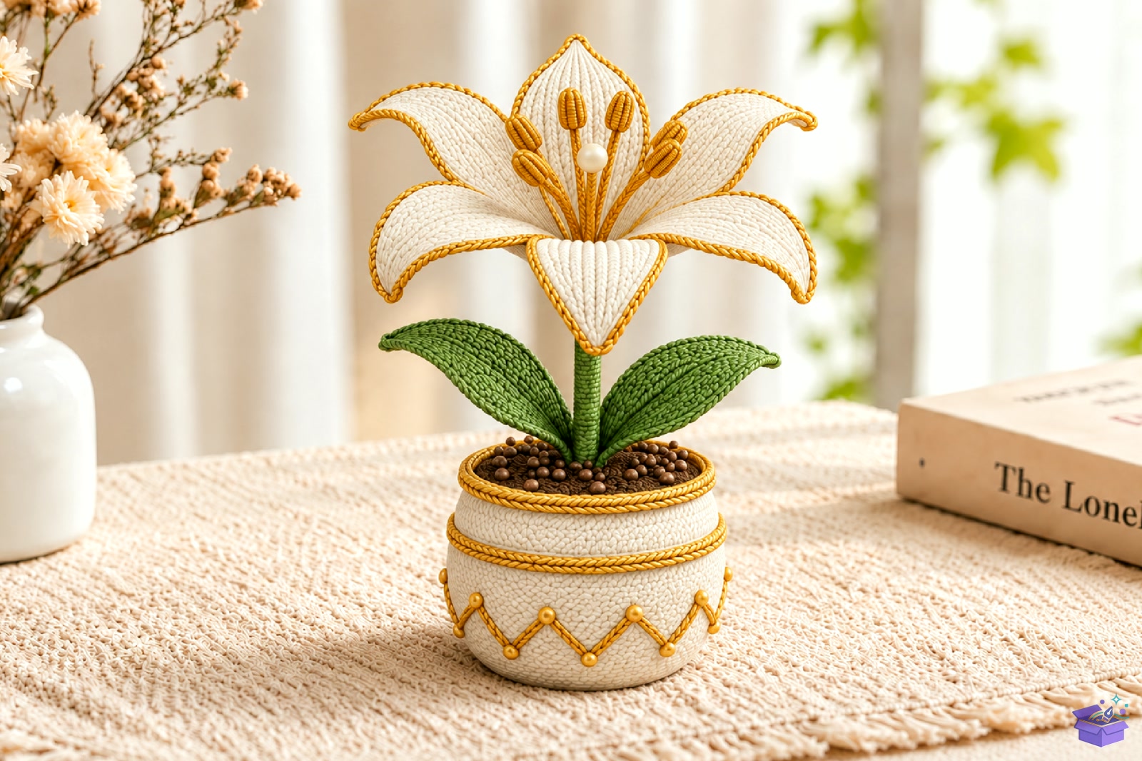 Lily Çiçek Pot STL File - 3D Baskı ve Model Dosyası (STL, OBJ, 3MF) - detaylı önizleme 3