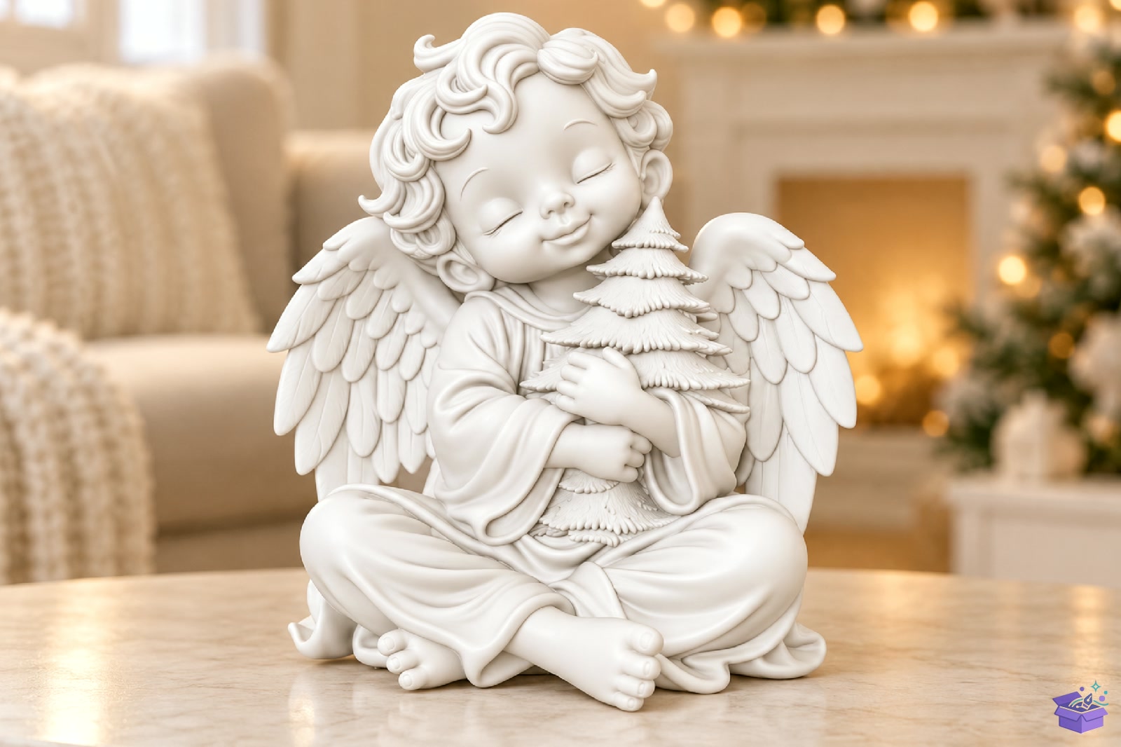 Yılbaşı Angel STL File - 3D Baskı ve Model Dosyası (STL, OBJ, 3MF)