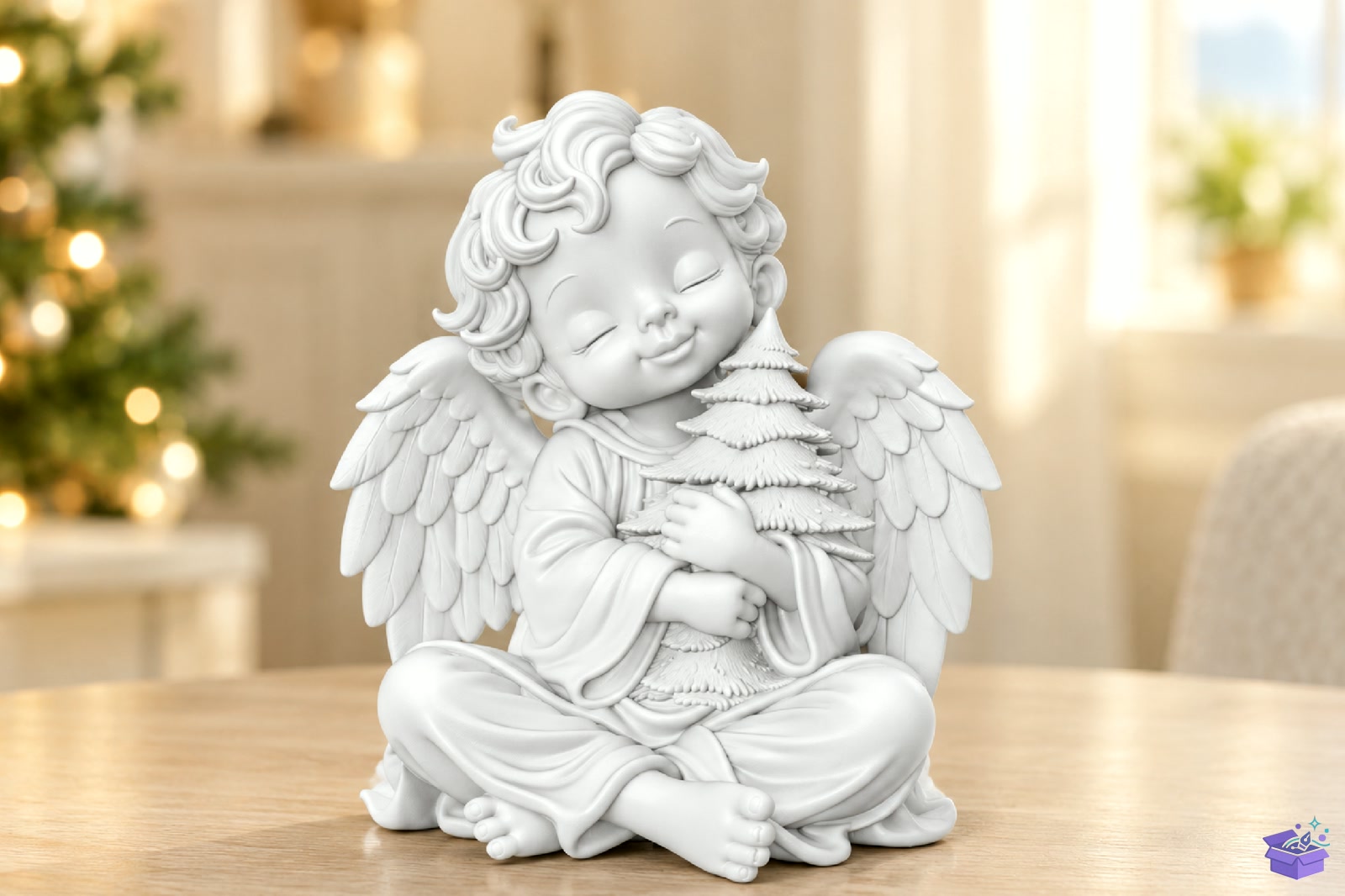Yılbaşı Angel STL File - 3D Baskı ve Model Dosyası (STL, OBJ, 3MF) - detaylı önizleme 3