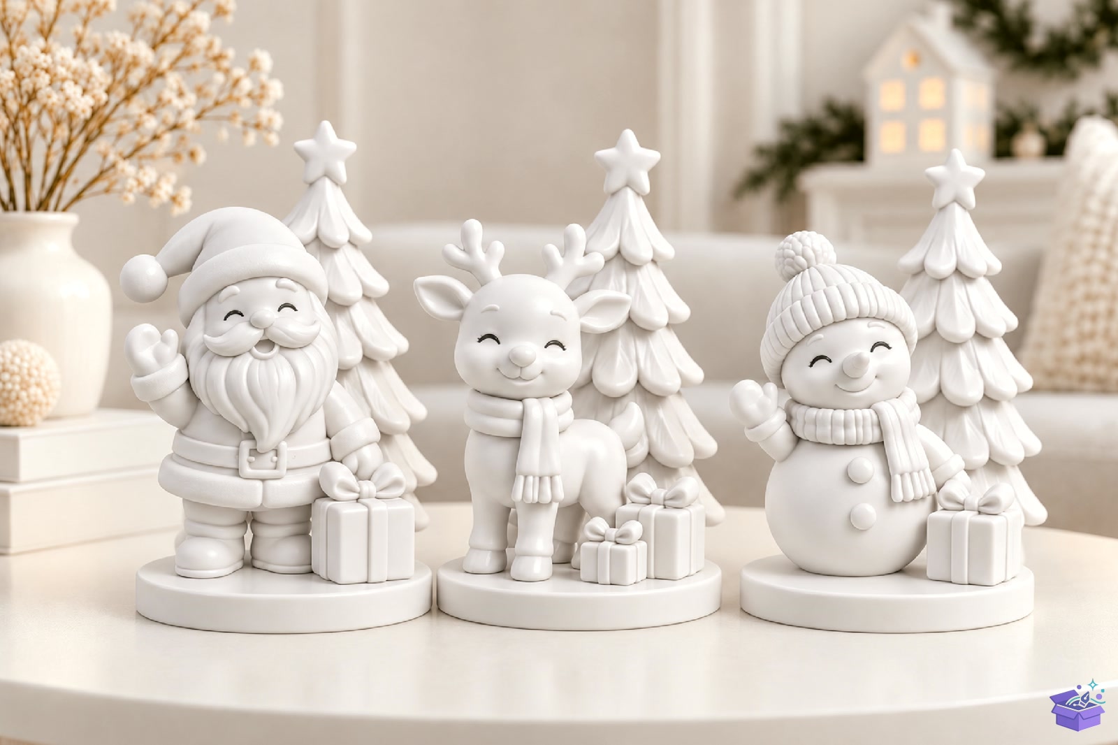 Yılbaşı Figurine STL - 3D Baskı ve Model Dosyası (STL, OBJ, 3MF)