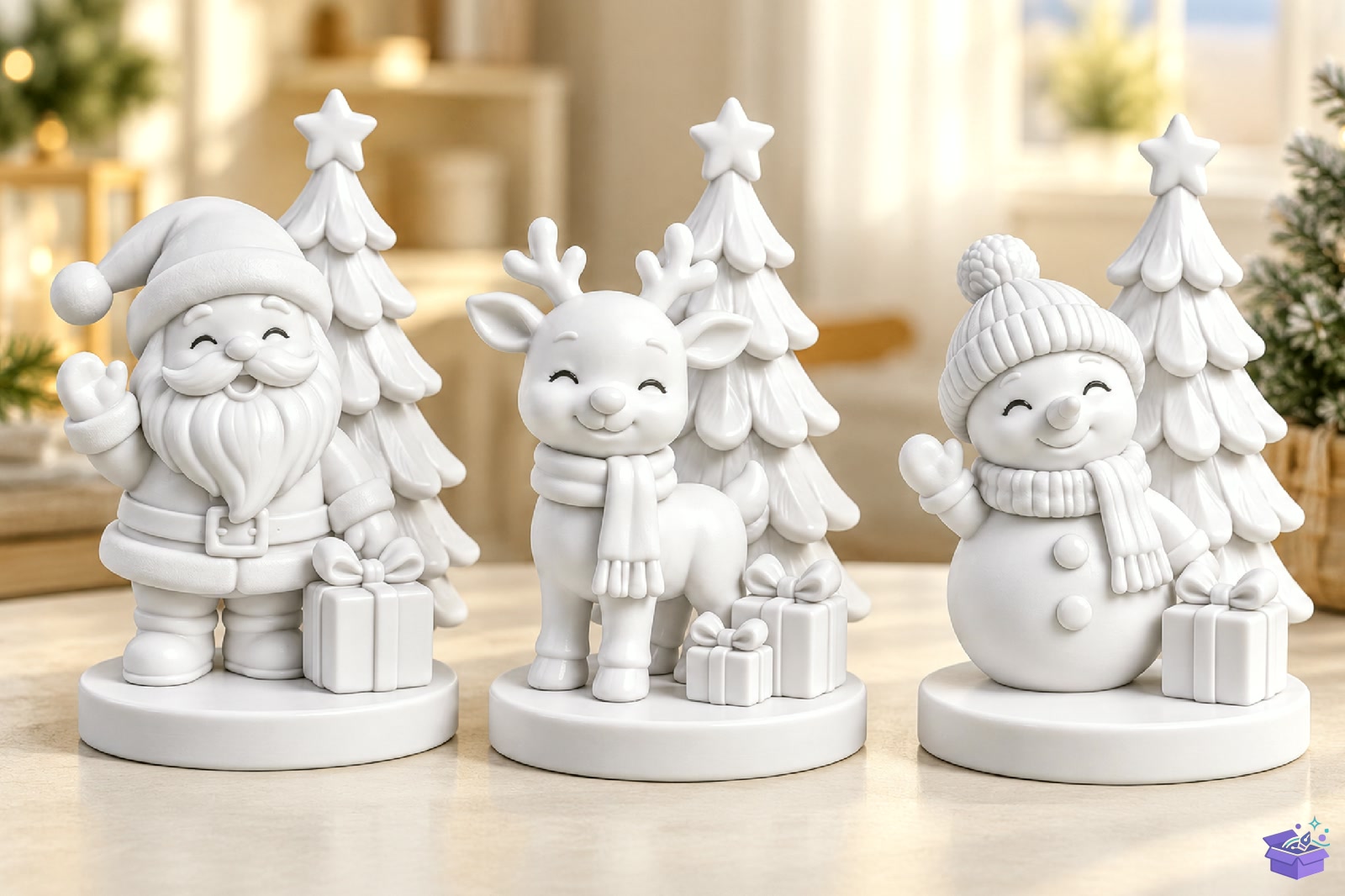 Yılbaşı Figurine STL - 3D Baskı ve Model Dosyası (STL, OBJ, 3MF) - detaylı önizleme 3