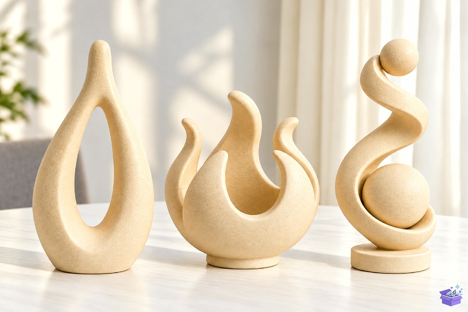 STL Abstract Sculpture - 3D Baskı ve Model Dosyası (STL, OBJ, 3MF) - detaylı önizleme 5