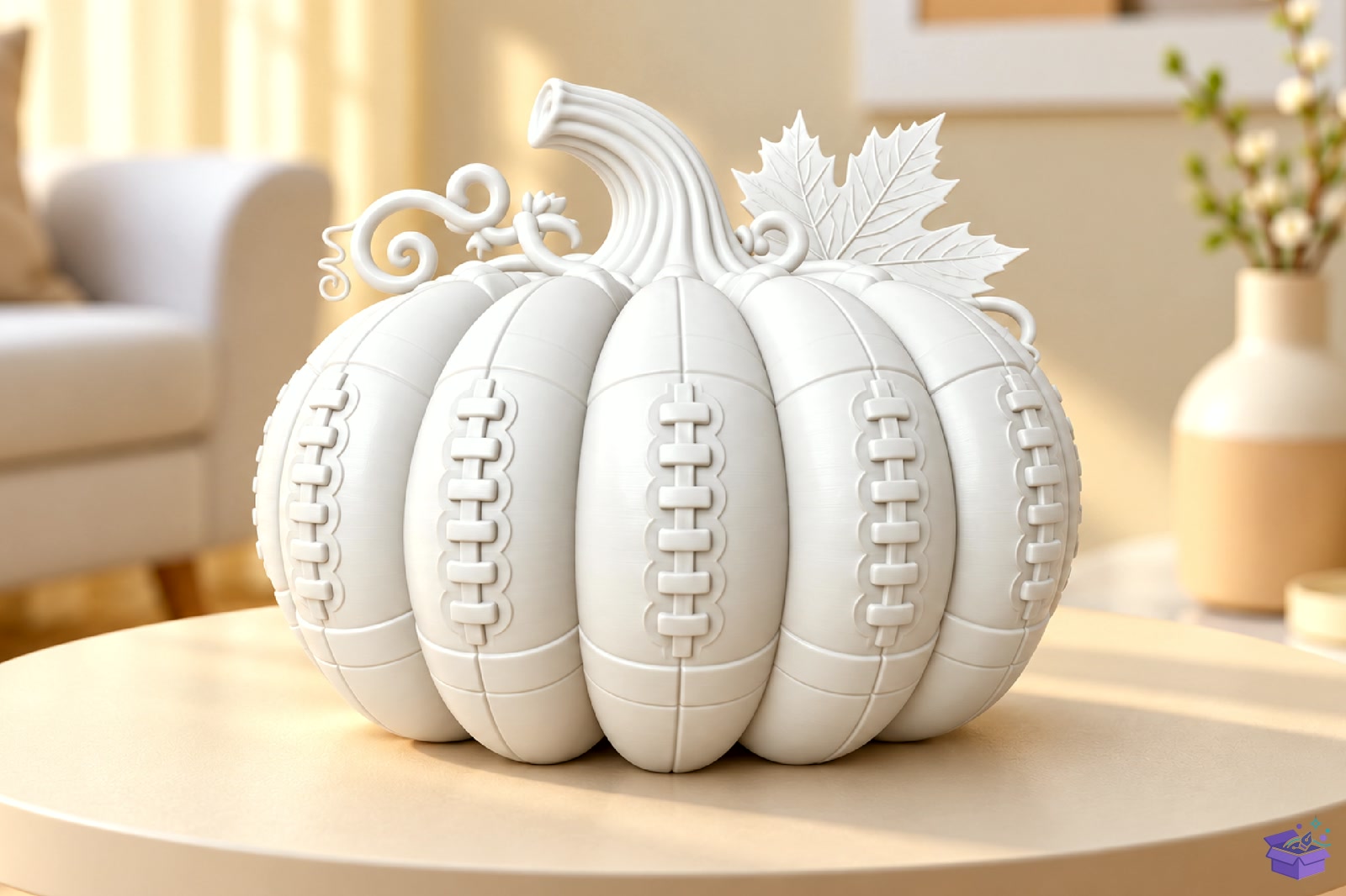 STL 3D Baskı Ornate Pumpkin - 3D Baskı ve Model Dosyası (STL, OBJ, 3MF)