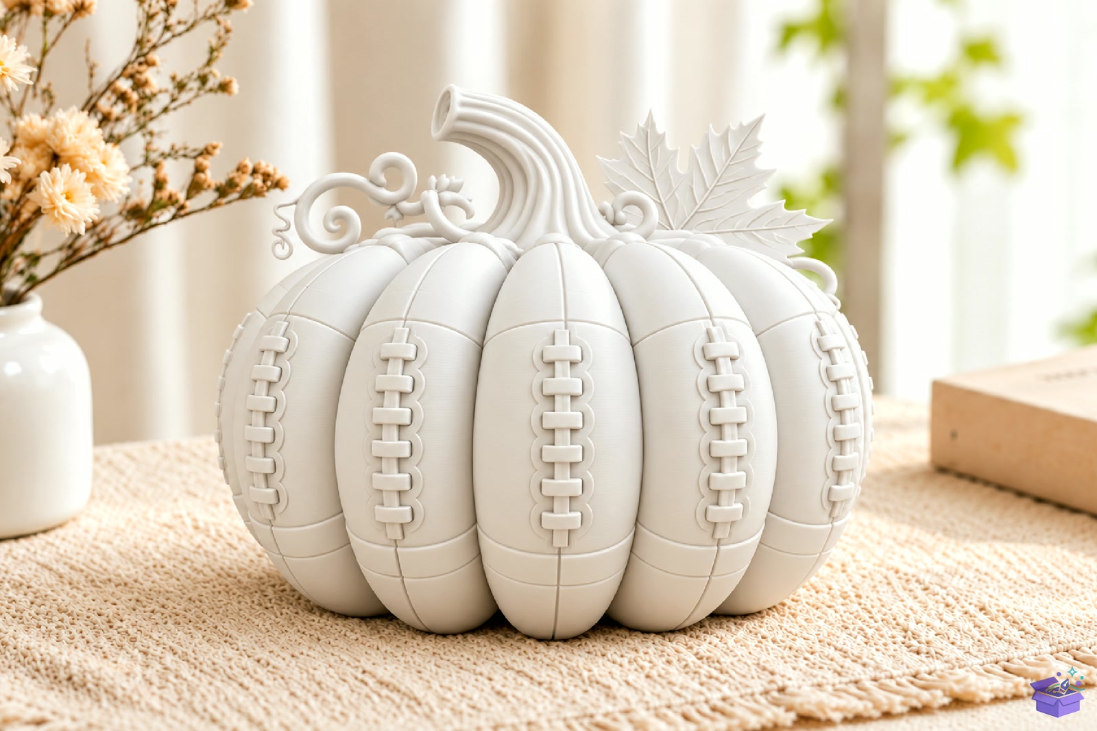 STL 3D Baskı Ornate Pumpkin - 3D Baskı ve Model Dosyası (STL, OBJ, 3MF) - detaylı önizleme 2