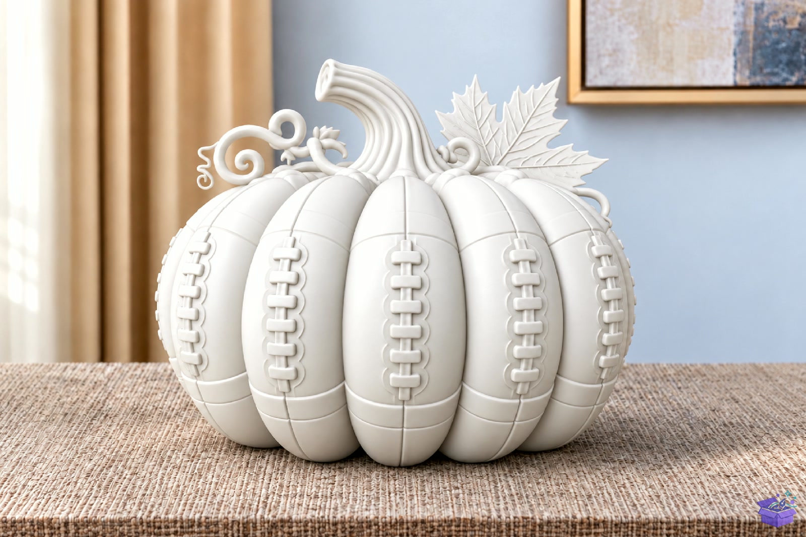 STL 3D Baskı Ornate Pumpkin - 3D Baskı ve Model Dosyası (STL, OBJ, 3MF) - detaylı önizleme 3
