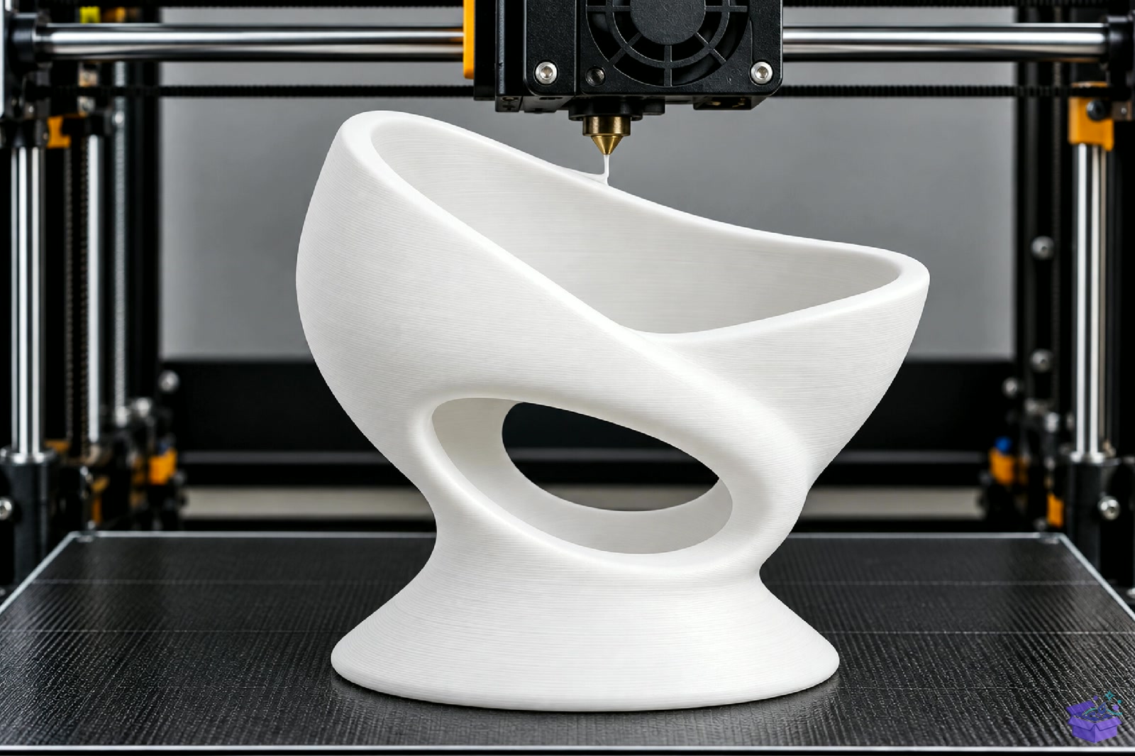 Modern Sculptural Saksı Tasarımı STL 3D Baskı - 3D Baskı ve Model Dosyası (STL, OBJ, 3MF) - detaylı önizleme 4