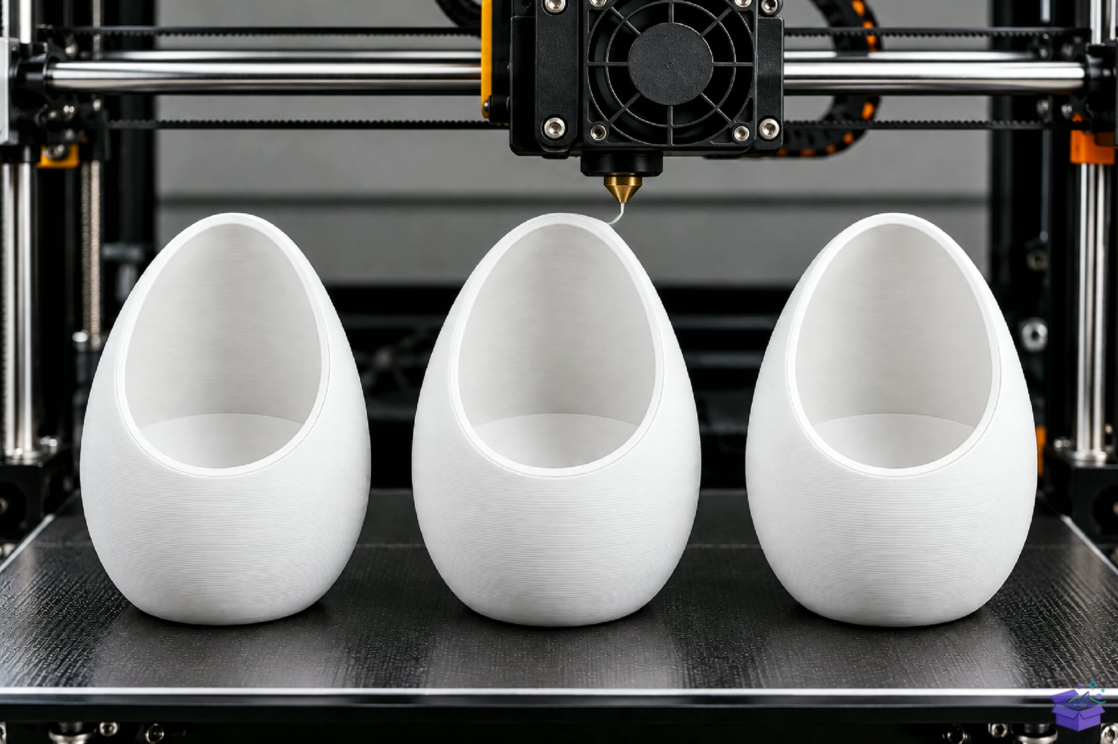 Egg Shaped Saksı Tasarımı STL 3D Baskı - 3D Baskı ve Model Dosyası (STL, OBJ, 3MF) - detaylı önizleme 4