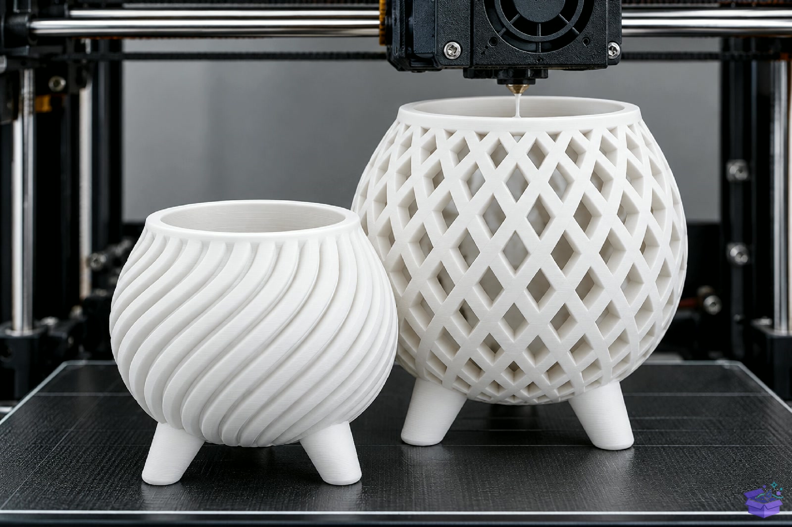 3D Printed Decorative Saksı Tasarımı Vazo Tasarımı STL - 3D Baskı ve Model Dosyası (STL, OBJ, 3MF) - detaylı önizleme 4