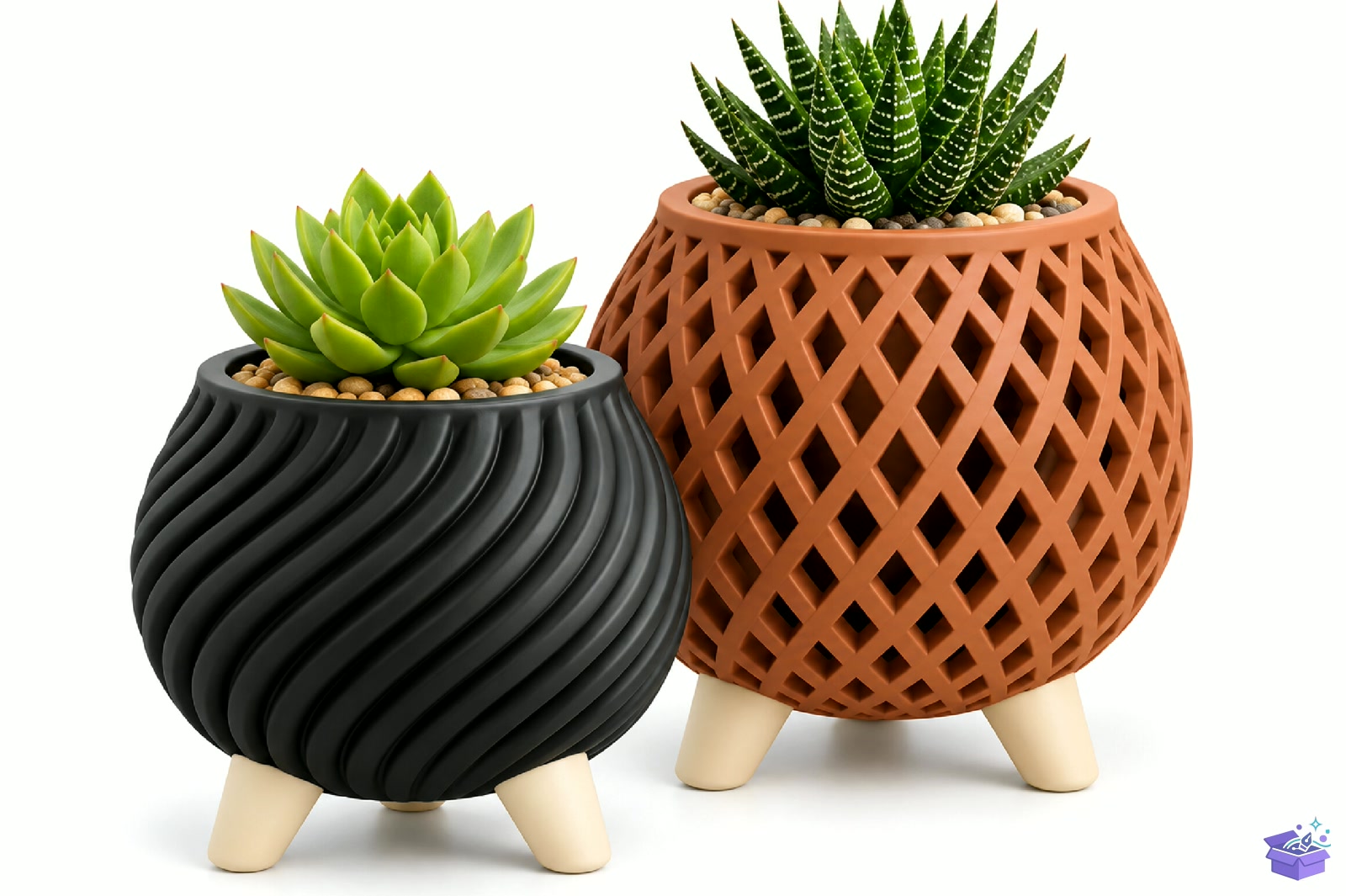 3D Printed Decorative Saksı Tasarımı Vazo Tasarımı STL - 3D Baskı ve Model Dosyası (STL, OBJ, 3MF) - detaylı önizleme 5