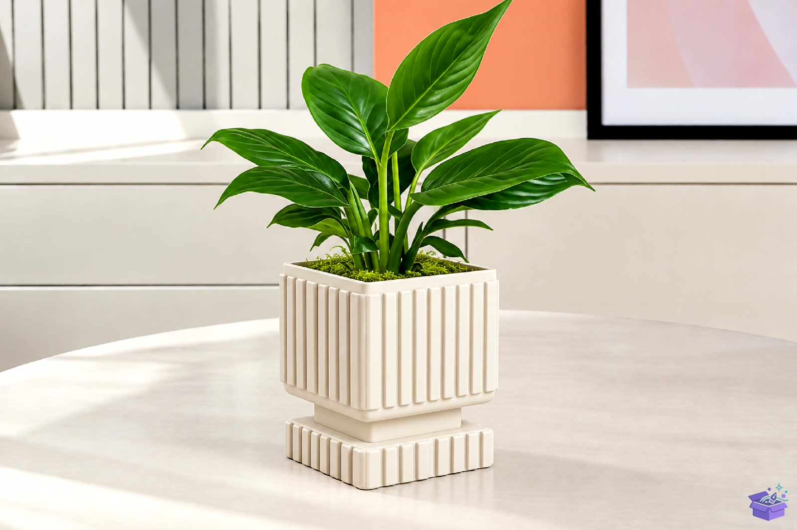 Ribbed Saksı Tasarımı Pot STL 3D Baskı - 3D Baskı ve Model Dosyası (STL, OBJ, 3MF) - detaylı önizleme 2