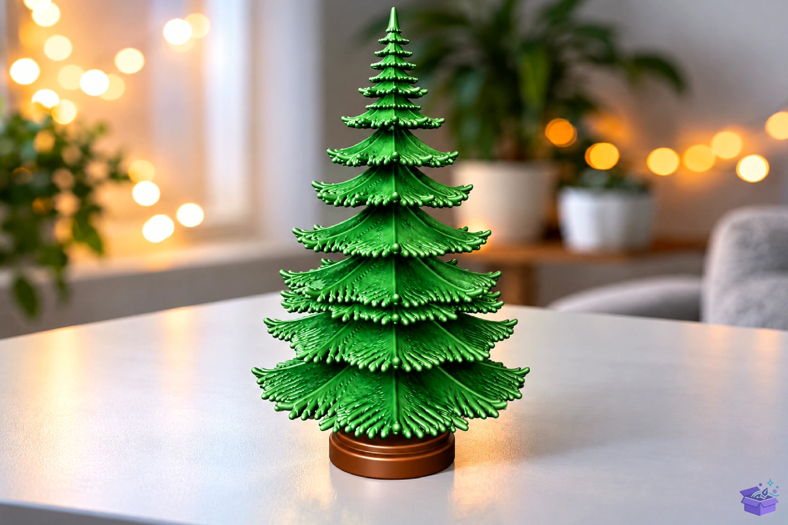 Yılbaşı Ağacı STL 3D Baskı - 3D Baskı ve Model Dosyası (STL, OBJ, 3MF)
