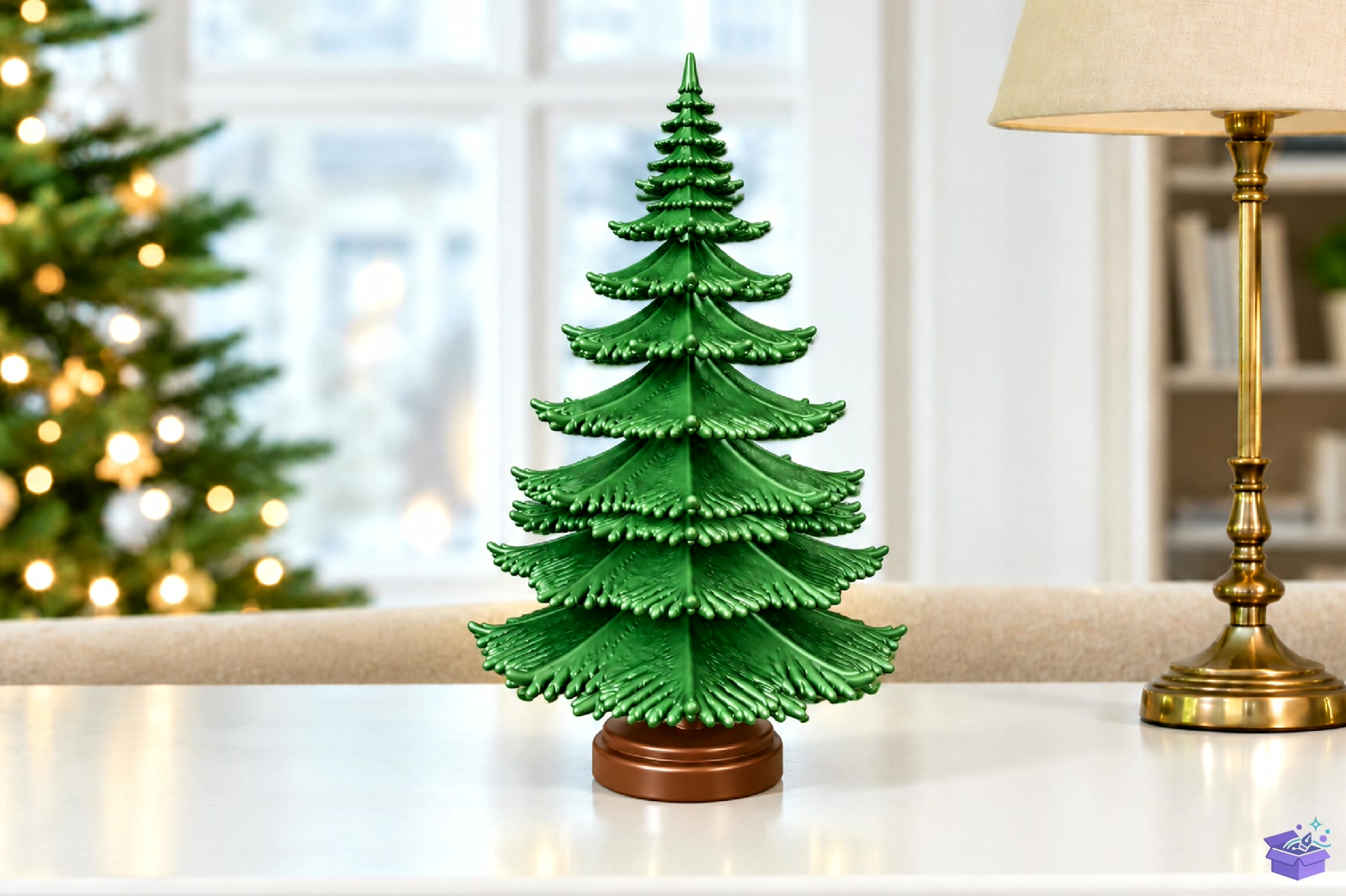 Yılbaşı Ağacı STL 3D Baskı - 3D Baskı ve Model Dosyası (STL, OBJ, 3MF) - detaylı önizleme 2