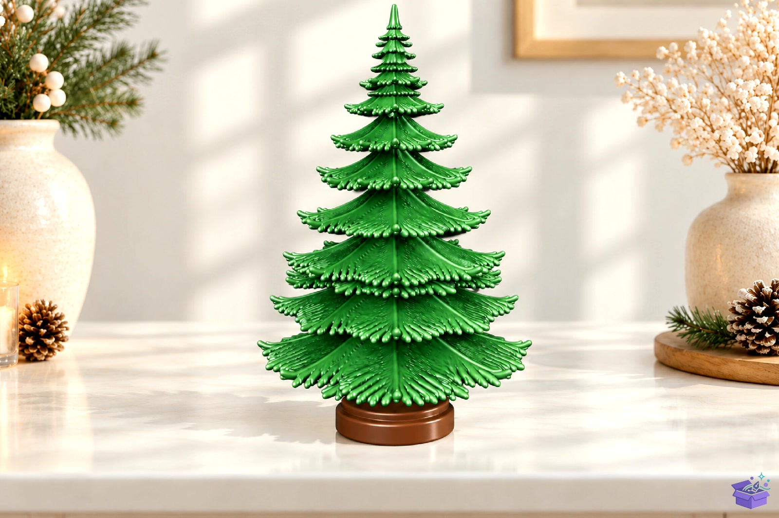 Yılbaşı Ağacı STL 3D Baskı - 3D Baskı ve Model Dosyası (STL, OBJ, 3MF) - detaylı önizleme 3