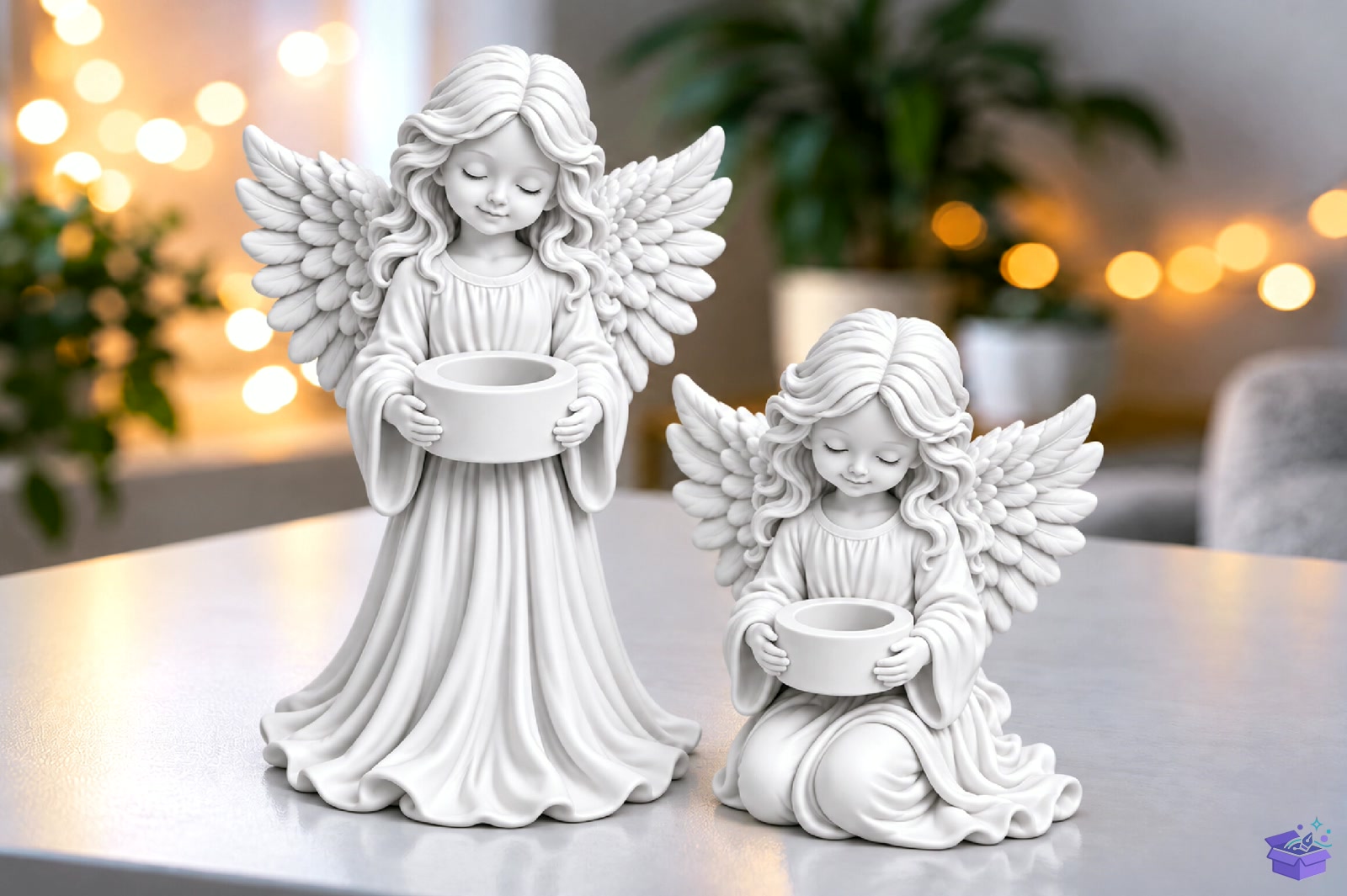 Angel Mumluk STL 3D Baskı - 3D Baskı ve Model Dosyası (STL, OBJ, 3MF) - detaylı önizleme 3