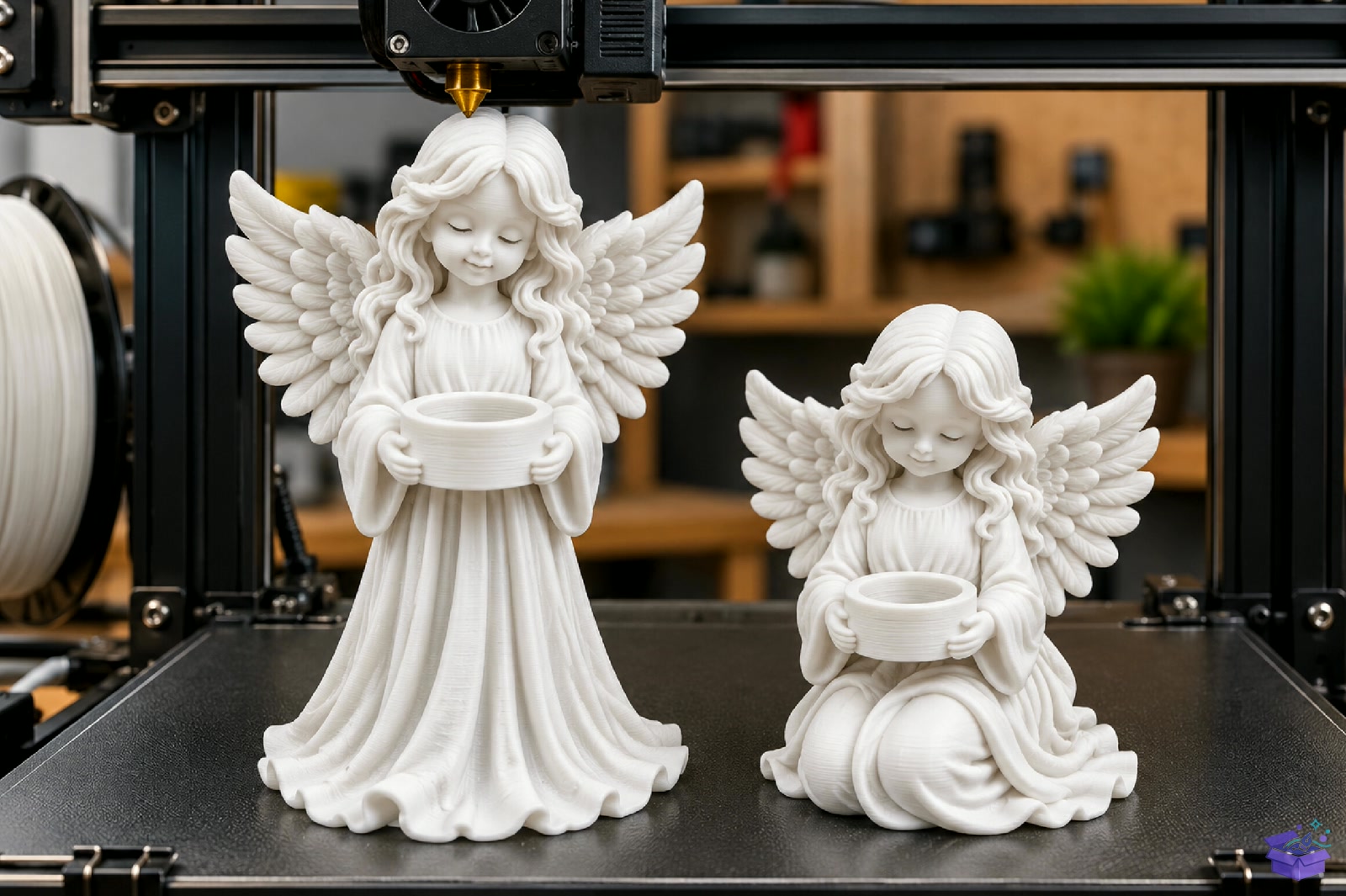 Angel Mumluk STL 3D Baskı - 3D Baskı ve Model Dosyası (STL, OBJ, 3MF) - detaylı önizleme 4