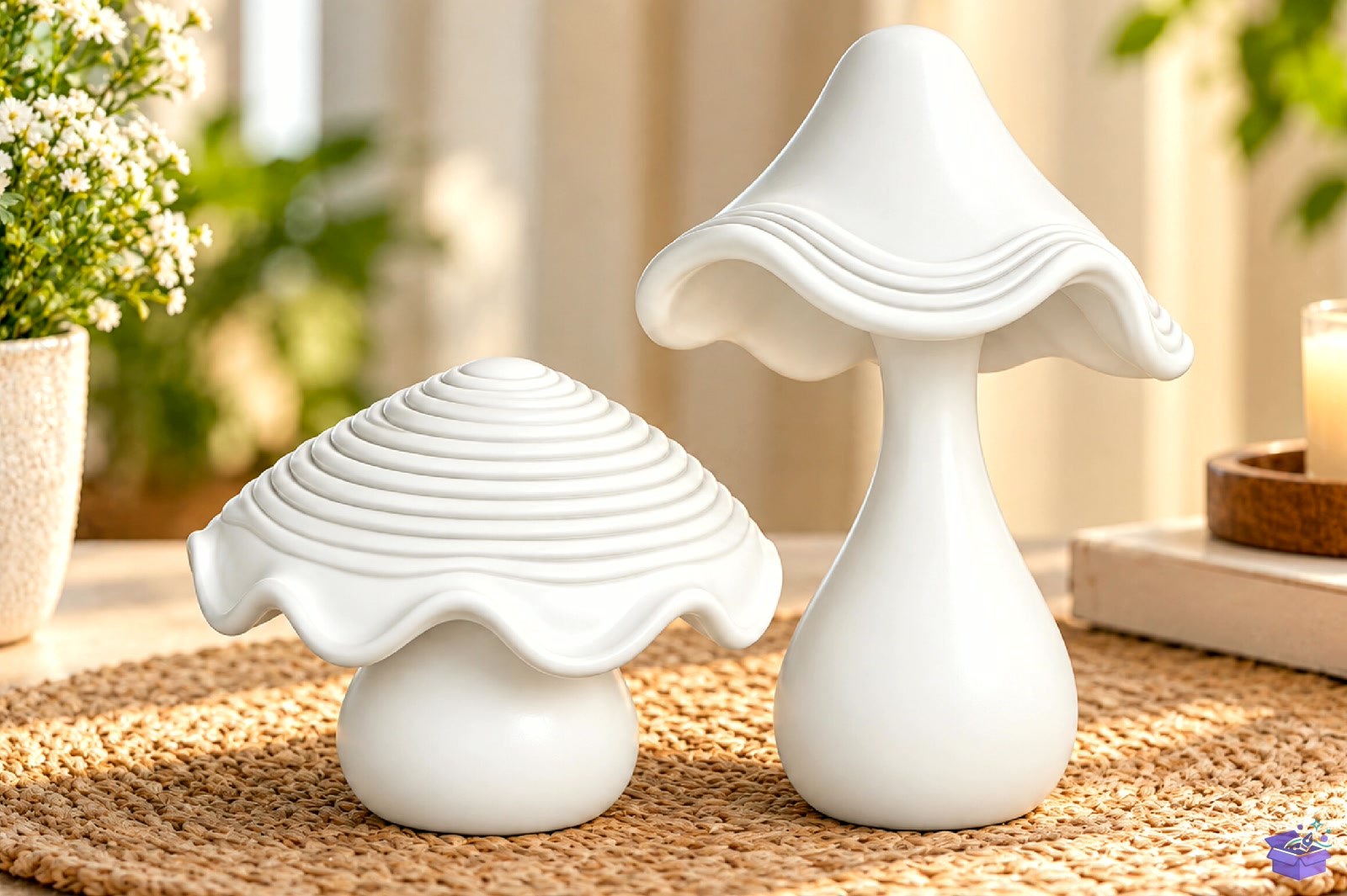 Mushroom Decor Vazo Tasarımı STL 3D Baskı - 3D Baskı ve Model Dosyası (STL, OBJ, 3MF) - detaylı önizleme 6