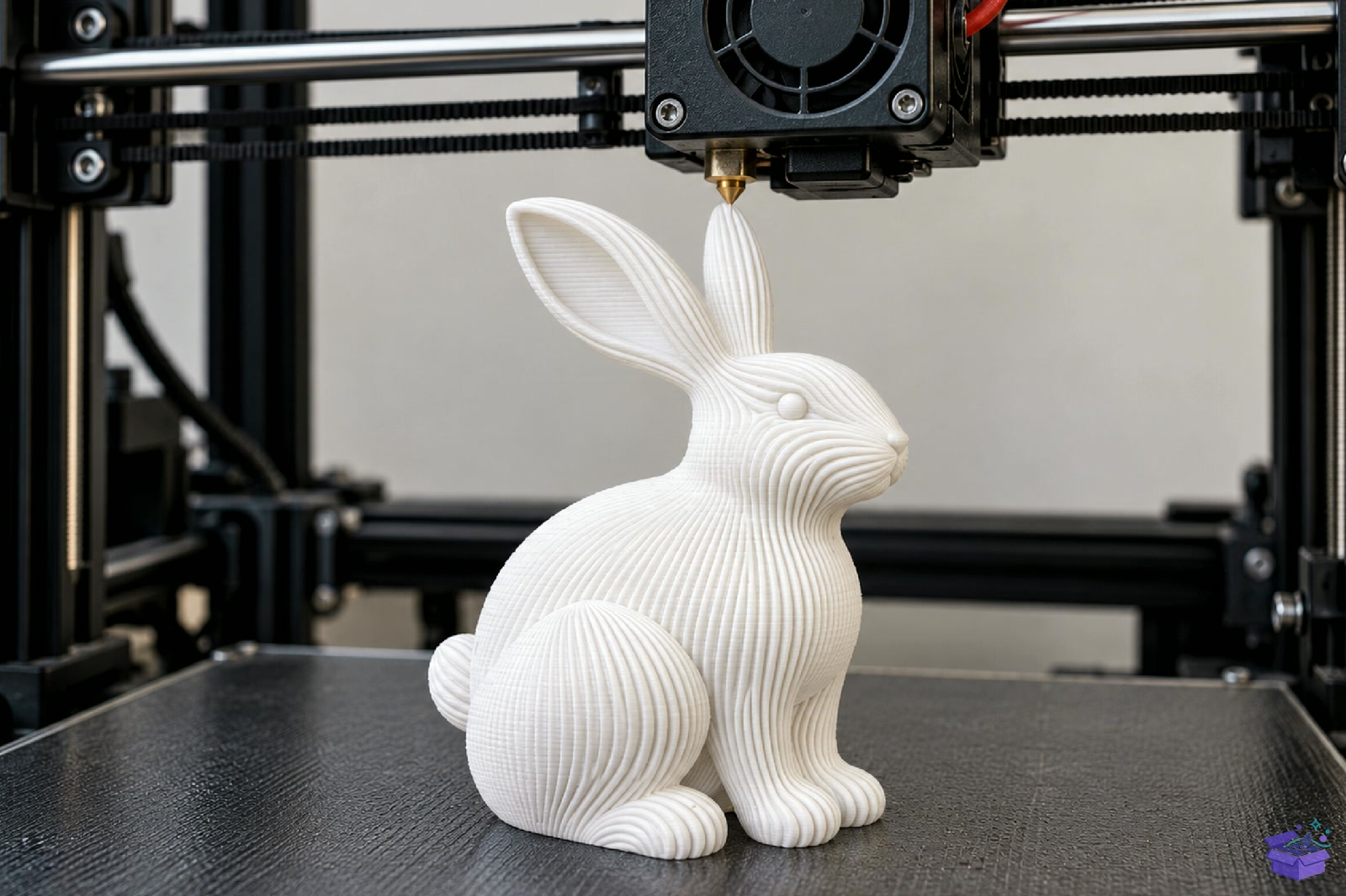 Ribbed Bunny Rabbit STL 3D Baskı - 3D Baskı ve Model Dosyası (STL, OBJ, 3MF) - detaylı önizleme 4